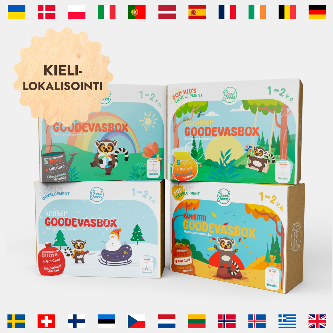 Kevään leikkipaketti (1–2 vuotta) — GoodevasBox