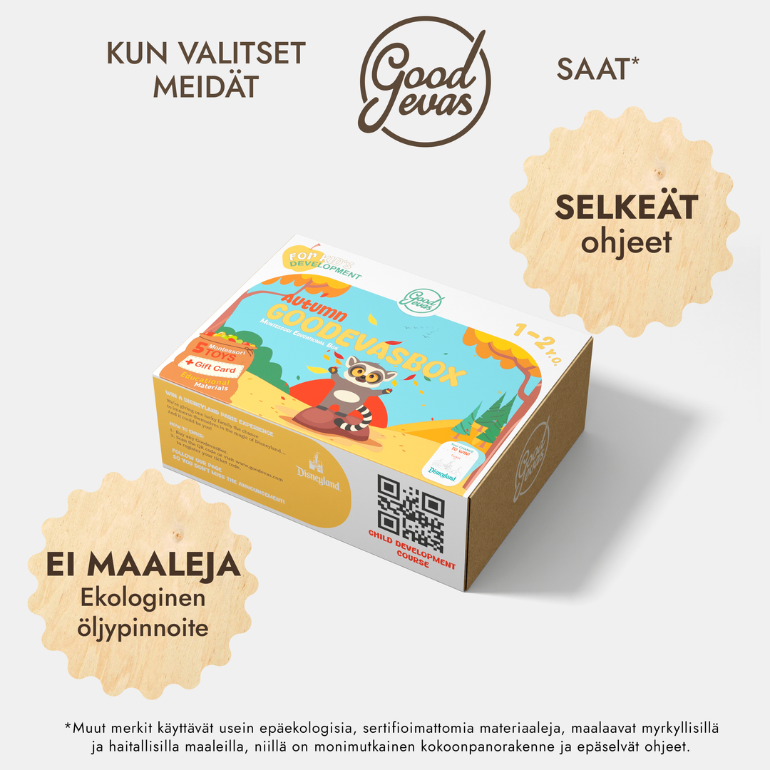 Kevään leikkipaketti (1–2 vuotta) — GoodevasBox