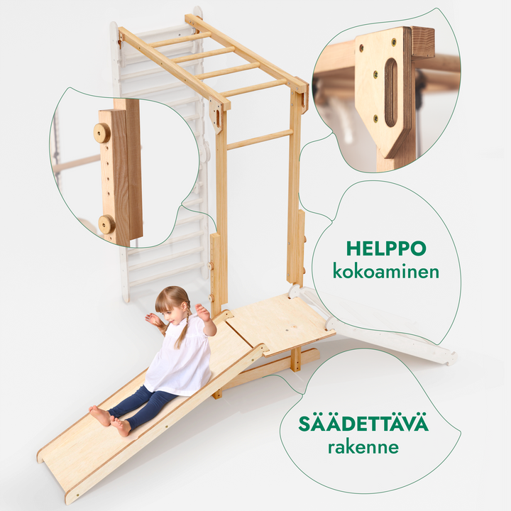 Viidakko-leikkisetti puolapuihin