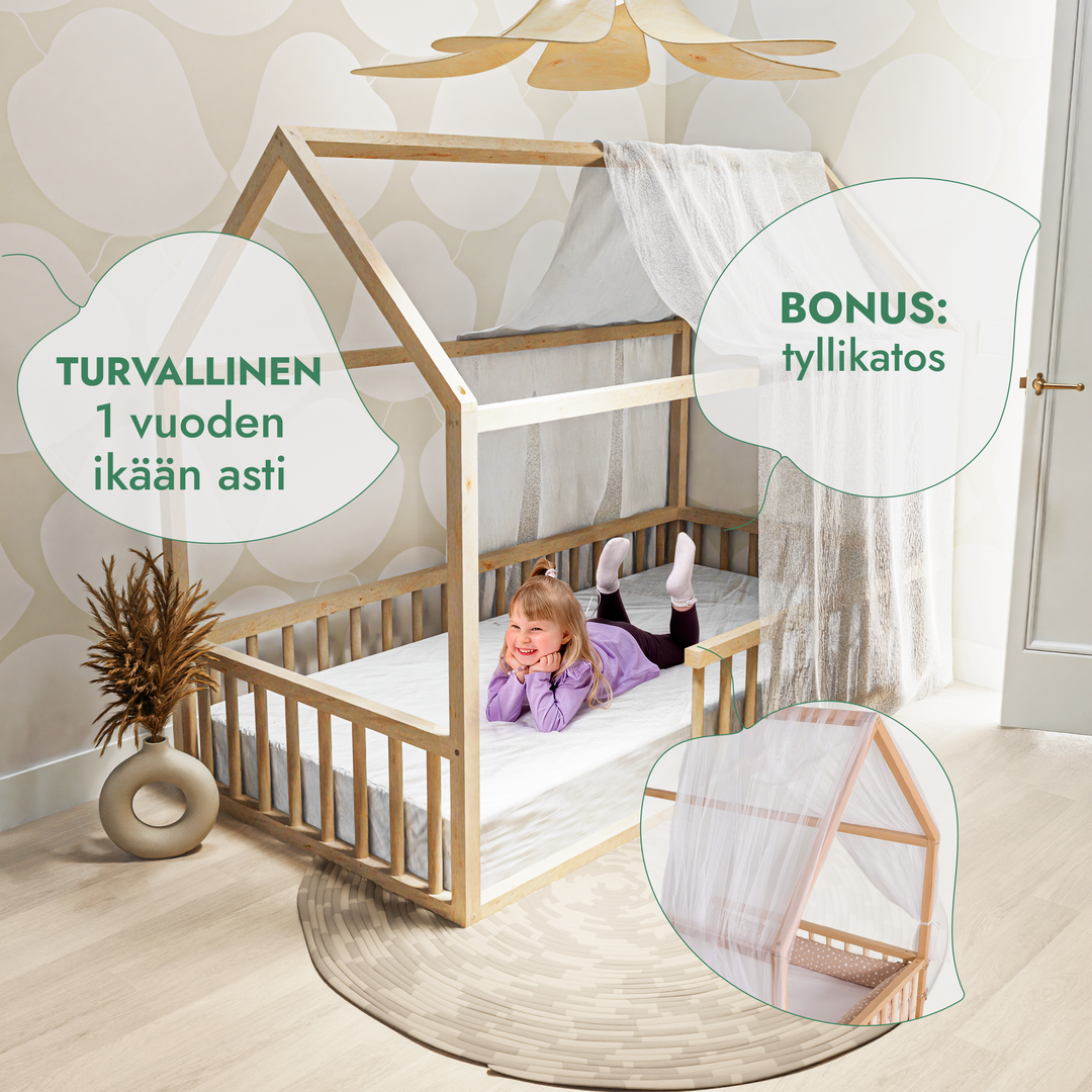 Montessori talosänky lapsille