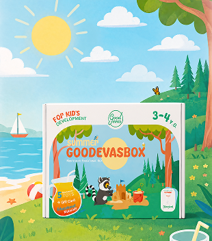 Kesä leikkisetti (3–4 vuotta) — GoodevasBox