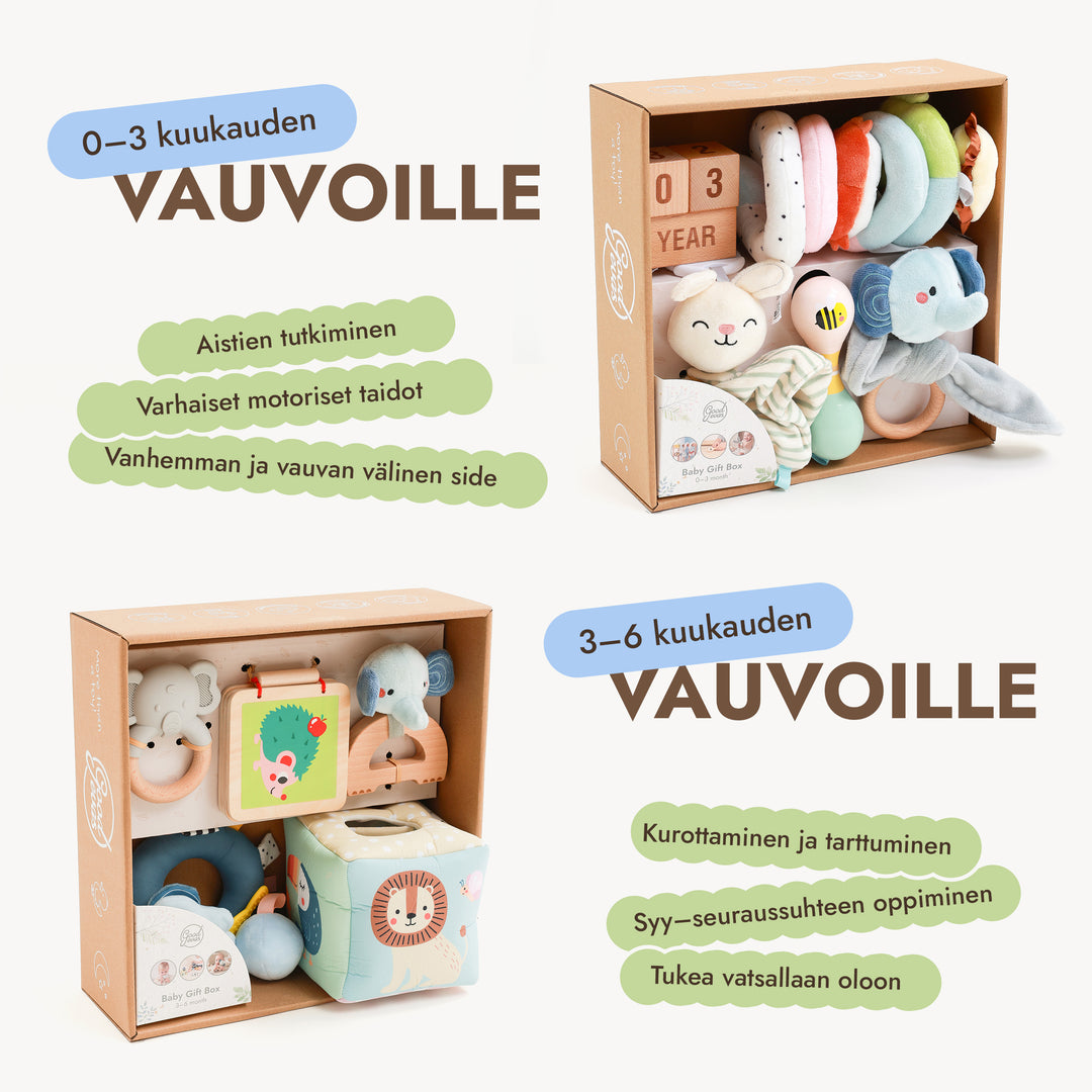 BabyBox — Leikkisetit ensimmäiselle vuodelle (0–12 kk)