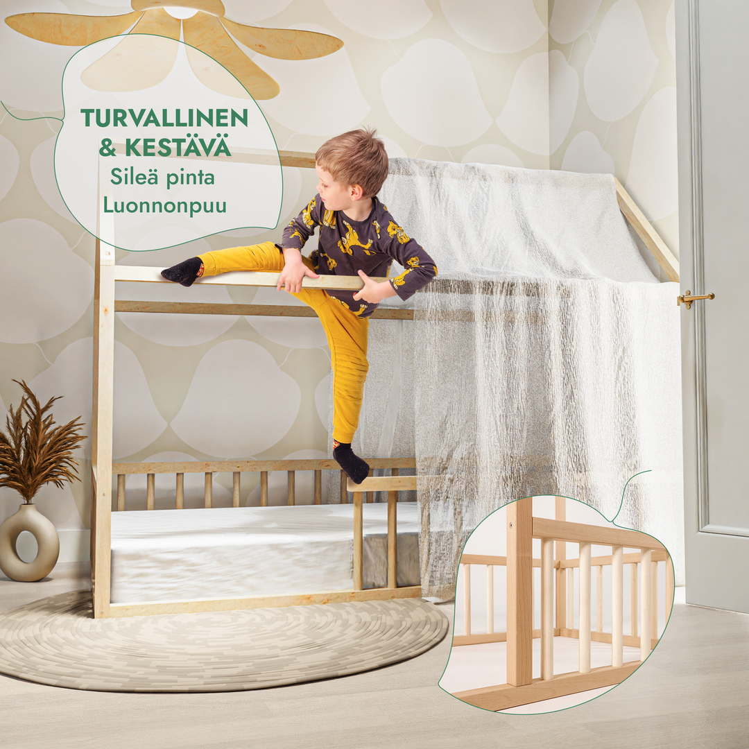 Montessori talosänky lapsille