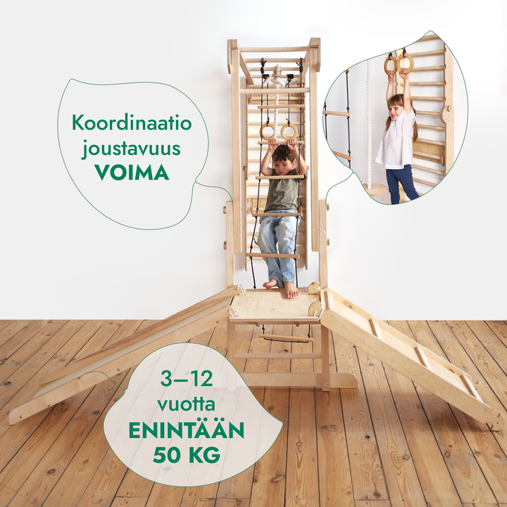 Viidakko-leikkisetti puolapuihin