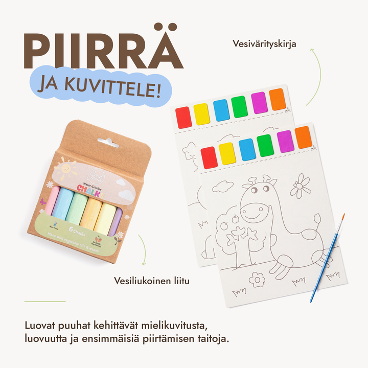 Kesä leikkisetti (3–4 vuotta) — GoodevasBox