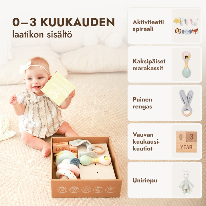 BabyBox — Leikkisetit ensimmäiselle vuodelle (0–12 kk)