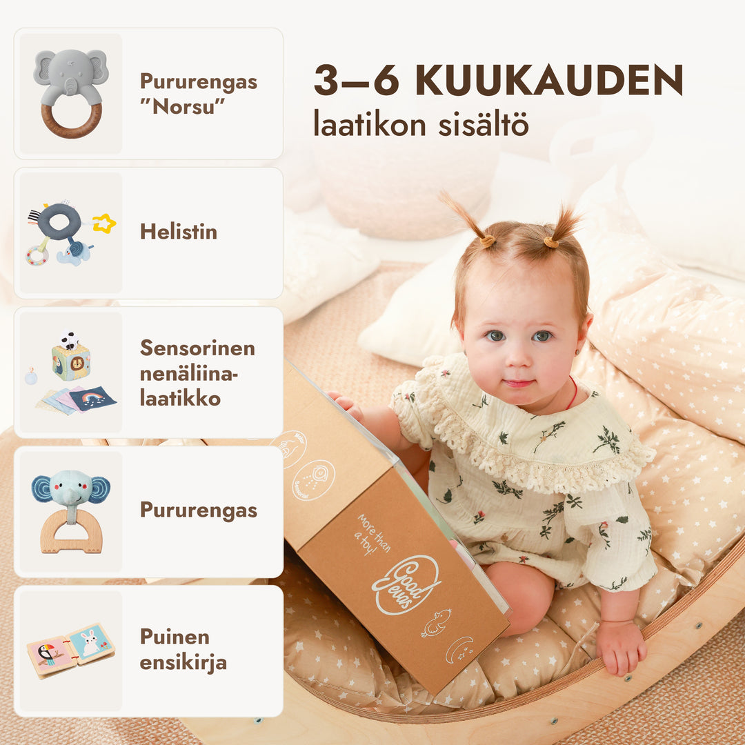 BabyBox — Leikkisetit ensimmäiselle vuodelle (0–12 kk)