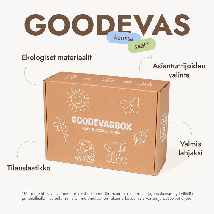Kesä leikkisetti (3–4 vuotta) — GoodevasBox