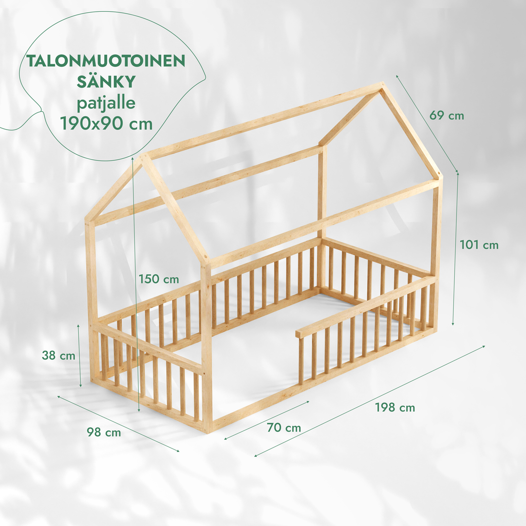 Montessori talosänky lapsille