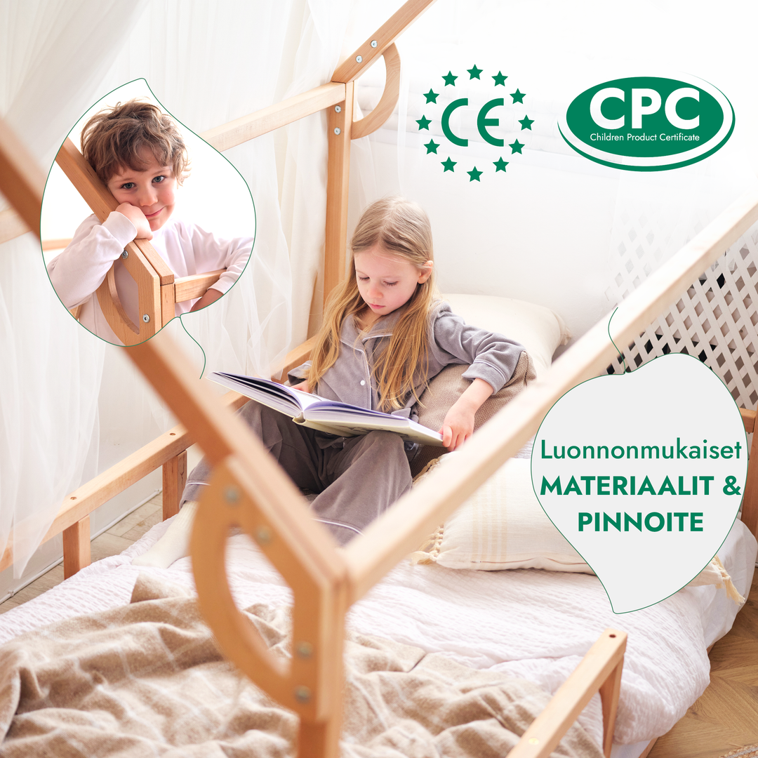 Montessori talosänky lapsille