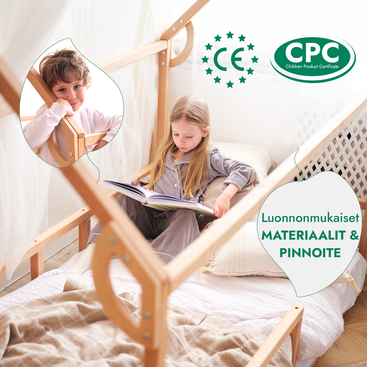 Montessori talosänky lapsille