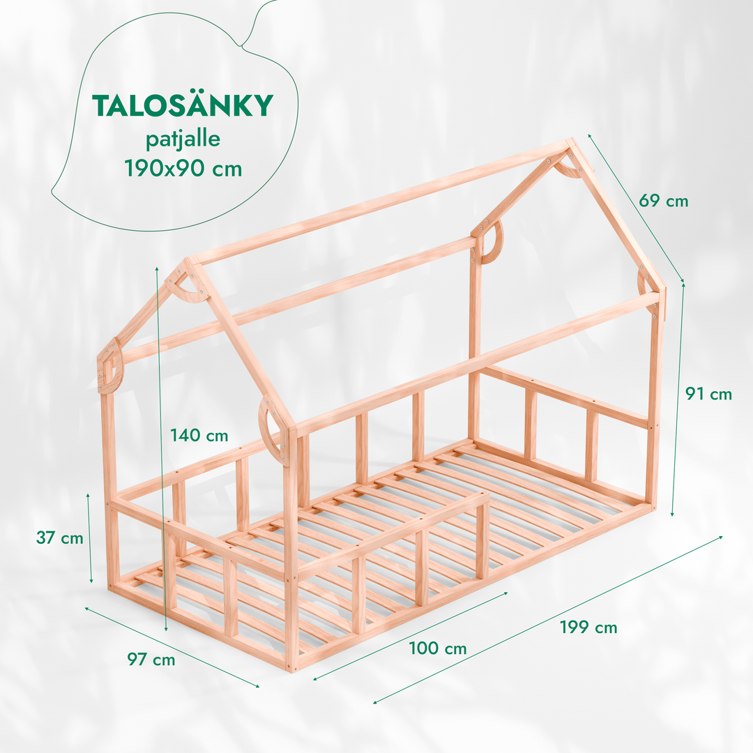 Montessori talosänky lapsille