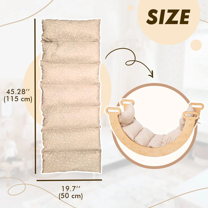 Pehmuste kiipeily- ja keinukaareen – Beige (Vain Pehmuste)