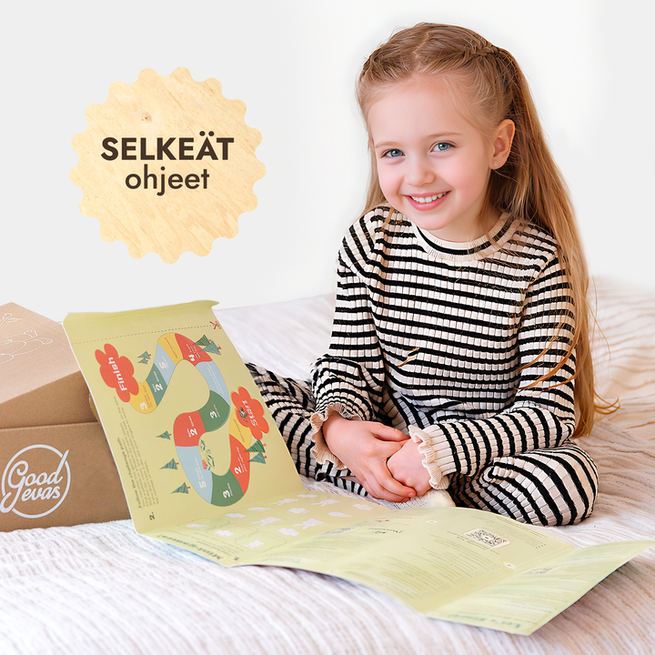 Kevään leikkipaketti (3–4 vuotta) — GoodevasBox
